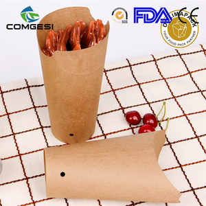 Bol à soupe en papier kraft 1 pièce, bol à fruits pour poulet frit, conception personnalisée, taille, logo, meilleure qualité, en vogue amazon - Product Image 6