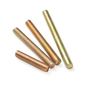 Barra Roscada de Extremidade Dupla Totalmente Roscada de <span class=keywords><strong>1</strong></span>/<span class=keywords><strong>4</strong></span>\" (Tamanho Métrico e em Polegadas) M5-M36 DIN 975 - Product Image 2