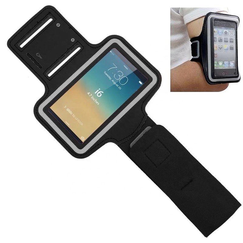 Ultra Light Sport Armband Adjustable Belt Waterproof Wristband Running Arm Band Case Key Hole Cell Phone Accessories for iPhone · image 4