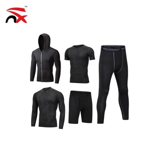 Set di <span class=keywords><strong>Abbigliamento</strong></span> Sportivo da <span class=keywords><strong>Palestra</strong></span> per <span class=keywords><strong>Uomo</strong></span>, 5 Pezzi, Vendita all'Ingrosso - Product Image 4