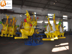 Equipo de juegos al aire libre/Parque de atracciones Funfair Ride Kids Bounce Machine <span class=keywords><strong>Kangaroo</strong></span> Jump Rides para la venta - Product Image 4
