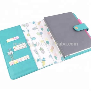 Porte-documents en <span class=keywords><strong>cuir</strong></span> PU, 1 pièce, support de conférence d'affaires, <span class=keywords><strong>organisateur</strong></span> de dossier en <span class=keywords><strong>cuir</strong></span> rose A5 - Product Image 4