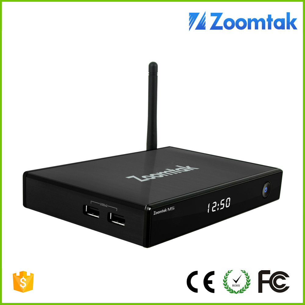 Amlogic S805 KODI 15.2 Android 4.4 más pequeño receptor de tv por satélite