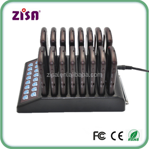 Zisa restaurante wireless sistema de llamada del camarero, delgado localizador de llamadas - Product Image 3