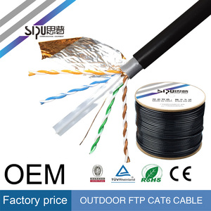 SIPU alta velocidad 4 par <span class=keywords><strong>internet</strong></span> computadora cat6 <span class=keywords><strong>cable</strong></span> utp <span class=keywords><strong>mejor</strong></span> al aire libre al por mayor a prueba <span class=keywords><strong>de</strong></span> agua - Product Image 4