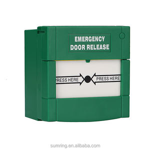 Wasserdichter Kunststoff-Panik-Feueralarm Not brems glassc halter Manueller Ausgang Druckknopf schalter - Product Image 2