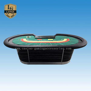 <span class=keywords><strong>Table</strong></span> de <span class=keywords><strong>poker</strong></span> Baccarat de luxe professionnelle avec plateau de croupier pour les jeux de casino et le divertissement - Product Image 2