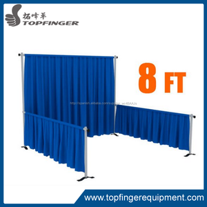 New design portable curtain drape and pole for event - Product Image 4