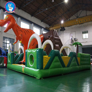 Dinosauro <span class=keywords><strong>Jurassic</strong></span> gigante parco gonfiabile buttafuori giungla gonfiabile divertimento parco giochi città parco divertimenti - Product Image 3