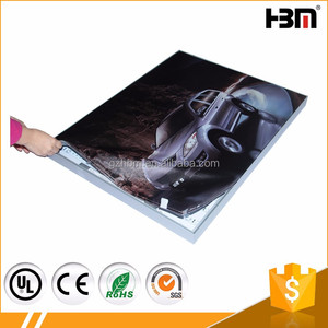 A2 Siêu Mỏng 40Mm Độ Sâu Một Mặt Khung Nhôm Vải Quảng Cáo Hộp Đèn <span class=keywords><strong>LED</strong></span> - Product Image 4