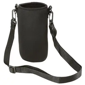 China Wholesale Neoprene Water Bottle Holder Sleeve Carrier with Strap