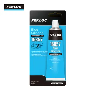 Fenloc flanş dolgu macunu RTV silikon motor için hızlı kür RTV silikon conta üreticisi/Sellador de bridas fenloc silicona RTV para