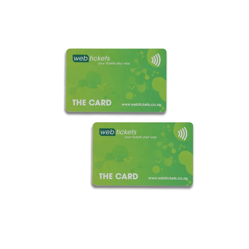 การชำระเงินบัตรสมาร์ทการ์ด Rfid MIFARE บัตร C เบาพิเศษตั๋ว