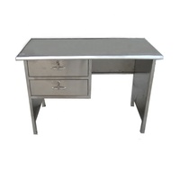 Bureau d'ordinateur de style simple en acier inoxydable pour expédition