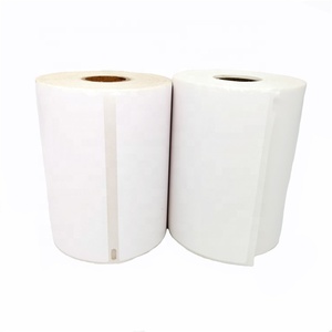 Etiquetas em branco do transporte <span class=keywords><strong>Barcode</strong></span> Sticker Rolls Etiquetas térmicas diretas 4x6 ou qualquer outro tamanho - Product Image 4