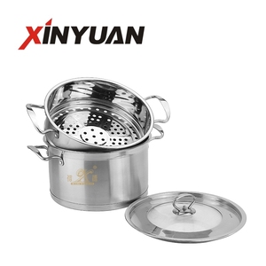 Casserole en acier inoxydable promotionnelle à prix abordable, Couscoussier en acier inoxydable - Product Image 4