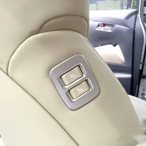 2015-2019 Araba Aksesuarları Toyota Için Fit Alphard Vellfire Iç Araba Koltuğu Bellek Ayarlamak düğme kapağı Düzeltir