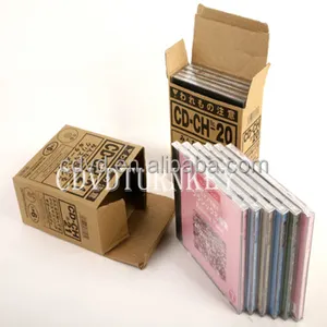 珠宝盒包装中的音乐cd dvd光盘复制和印刷