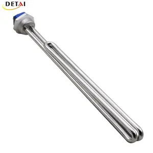 Stainless Steel Screw Thread Fold Tube Immersion Water Heating Element
