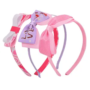 Sweet Boutique Girl Ribbon Grosgrain Hair Bands Korean Hair Bows