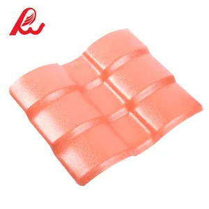 Synthetic Tile Roofing Plastic Roof Shingle ASA Synthetic Resin Roof Tile