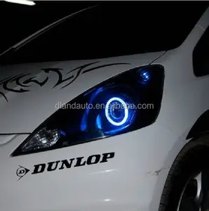 DLAND 2009-2011 FIT ANGEL EYE FAROL MONTAGEM, COM Q5 BI-XENON PROJETOR