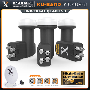 <strong>Ku</strong> <strong>band</strong> dish tv <strong>lnb</strong> universal <strong>c</strong> x2 yes digital u409-6 cn black/white/orange/red/gray.... - Product Image 4