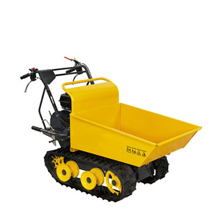 QTP300C Gearbox Mini Loader Kyb hydraululis 300kgs kapasitas beban mesin bensin mesin Crawler Taman jenis transportasi khusus - Product Image 1