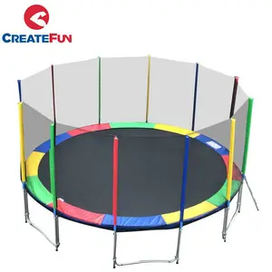 CreateFun 6FT 8FT 10FT 12FT 13FT 14FT15FT 16FT 低价批发大型户外蹦床出售