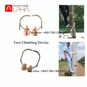 Dispositivo de escalada de árvore de côco, máquina de escalada de árvore de côco e árvore à venda da china