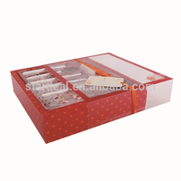 Kundenspezifische klar, gute qualität kunststoff geschenk box blister verpackung für make-up pinsel