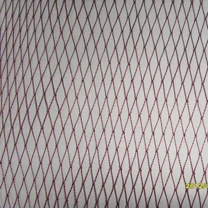 High Quality Brown Sardine Net Multifilament Nylon Polyester Fish Net