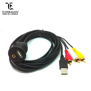 Coche <span class=keywords><strong>doble</strong></span> USB enchufe <span class=keywords><strong>adaptador</strong></span> <span class=keywords><strong>mini</strong></span> USB a 3.5mm <span class=keywords><strong>Jack</strong></span> - Product Image 3