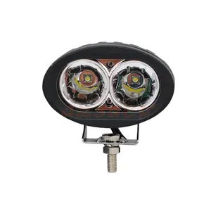 Lampu Kerja Led Truk, Lampu Led Super Terang 2Led 12V 3 Inci 20W Led, Lampu Kerja Oval untuk Truk