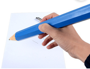 <span class=keywords><strong>Grand</strong></span> crayon artisanal en bois pour enfants, superbe crayon avec gomme, 1 pièce, idée cadeau pour enfants - Product Image 6