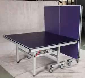 2022 האחרון סטנדרטי גודל מקורה מטלטלין פינג פונג שולחן טניס שולחן לאירופה