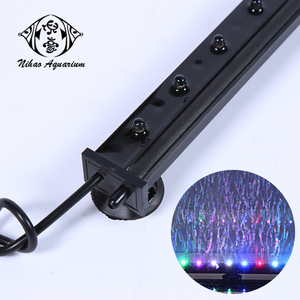 Illuminazione a led sommergibile decorativa colorata <span class=keywords><strong>per</strong></span> <span class=keywords><strong>acquario</strong></span> luce a bolle <span class=keywords><strong>per</strong></span> <span class=keywords><strong>acquario</strong></span> impermeabile da 120cm con pietra ad aria - Product Image 1