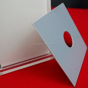 Plaque de commutateur mural pour écran tactile trempé à faible teneur en fer de 3mm avec verre de sérigraphie - Product Image 5