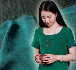 Crack Texture Health Care China <strong>Fabric</strong> Silk Watered <strong>Gauze</strong> - Product Image 1