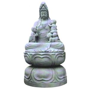 GuanshiyinラージホワイトストーンSongzi Guanyin Avalokitesvara Bodhisattva Sculpture <span class=keywords><strong>Kwan</strong></span> <span class=keywords><strong>Yin</strong></span> Female <span class=keywords><strong>Buddha</strong></span> Kuan <span class=keywords><strong>Yin</strong></span> Statues - Product Image 1