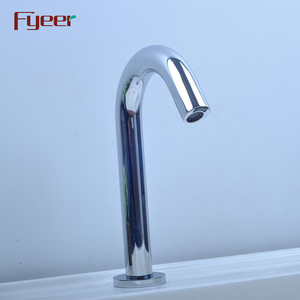 Rắn Brass Tự Động Lưu Vực Vòi Nước Của Trung Quốc Lạnh Chỉ Cảm Biến Tap Cho Phòng Tắm Duy Nhất Lỗ Gắn Gốm Van Lõi - Product Image 3