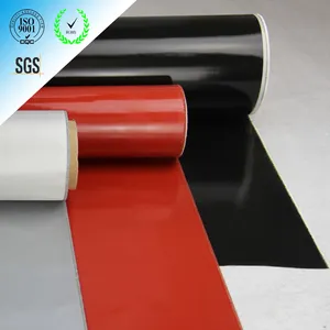 Heat and fire resistant material silicone coated fiber glass cloth