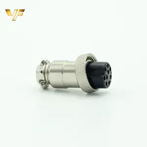 Hote sell GX16 gx12 connector male and female industrial plug and socket