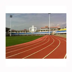 Capa de pulverización líquida de poliuretano, fabricante IAAF Certificado de 400m, pintura de pista para correr de goma