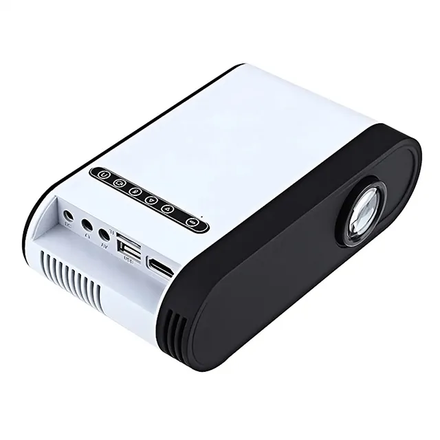 500 люмен Мини Портативный проектор LED видео HD 1080P домашний кинотеатр проектор