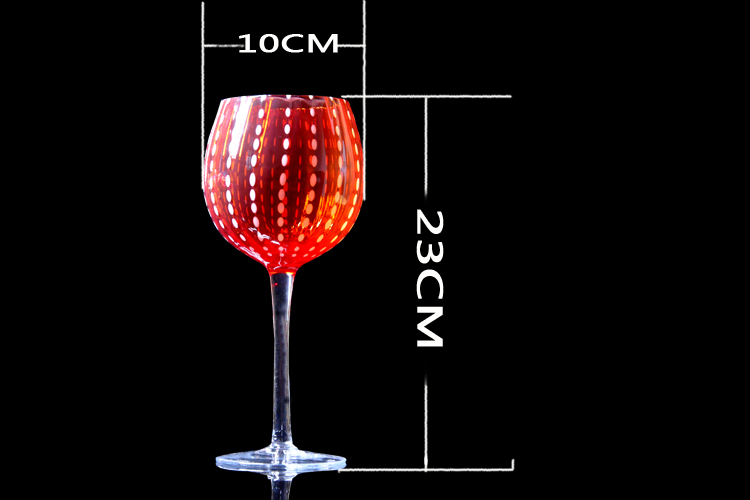 White Wine Glasses Wine Party Glass Wine Glasses With Customized Painted design