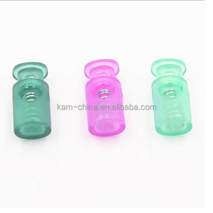 Oeko-tex-hebilla de plástico transparente de alta calidad, cierre de cable, colorida - Product Image 2