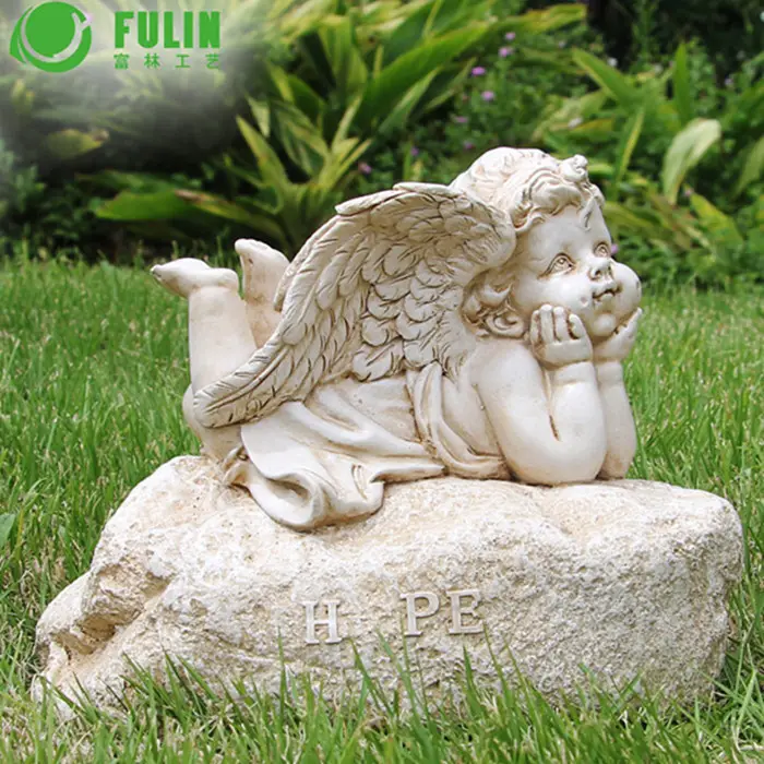 Großhandel Cherub Statue Garten figur