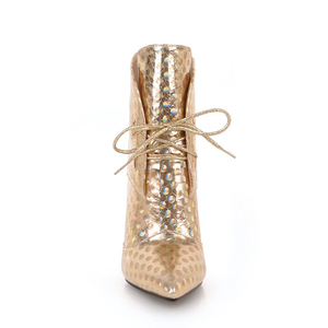 Botines <span class=keywords><strong>de</strong></span> Tacón Alto <span class=keywords><strong>con</strong></span> <span class=keywords><strong>Cordones</strong></span> y Punta en Pico WETKISS para Fiesta, Botas <span class=keywords><strong>de</strong></span> Tacón <span class=keywords><strong>de</strong></span> Aguja <span class=keywords><strong>de</strong></span> Talla Grande para <span class=keywords><strong>Mujer</strong></span>, <span class=keywords><strong>Zapatos</strong></span> <span class=keywords><strong>de</strong></span> <span class=keywords><strong>Mujer</strong></span>, Botines <span class=keywords><strong>de</strong></span> Piel Sintética - Product Image 6