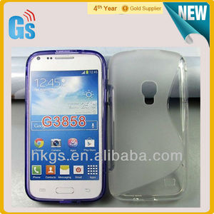 <span class=keywords><strong>S</strong></span> <span class=keywords><strong>Line</strong></span> Design Gel <span class=keywords><strong>TPU</strong></span> Vỏ Da Cho Samsung Galaxy Beam 2 G3858 - Product Image 5